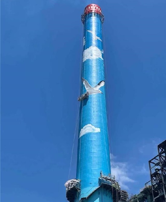 烟囱美化:专业打造,助力企业形象焕新升级